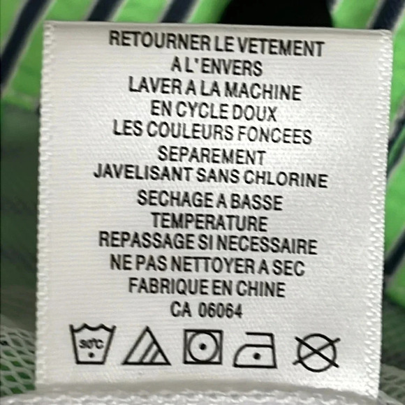 Bugatchi Striped Swim Board Shorts - NWOT - Size 36 - Picture 5 of 5